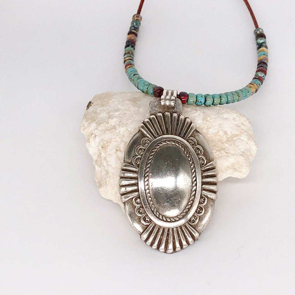 Western Concho Necklace